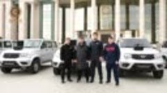 Машины для нужд СВО из Чеченской Республики.