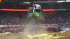 HE USED MAX D AS A PROP!! Grave Digger St  Louis 2013 Freest...