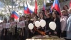 Каменские школьники приняли участие в праздничных митингах. ...