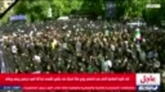 قائد الثورة الاسلامية الامام علي الخامنئي يؤدي صلاة الجنازة ...