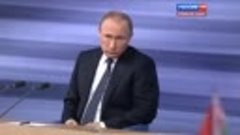 2015 год. Путин льёт воду на вопрос, как прожить на российск...