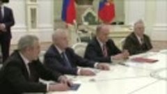 Встреча Владимира Путина с лидерами фракций Госдумы. Полное...