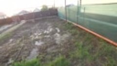 Скат на мангале + полив газона бассейном #Гостагаевская #Ана...