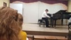 Мой сын играет на рояле 5 класс Гаазе Вадим