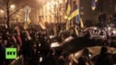 Украинцы вышли на митинг с требованием энергоблокады Крыма