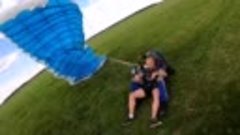 Прыжок сына с парашютом в первый раз!!!