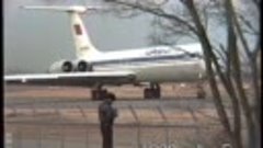 IL-62 Ил-62 CCCP-86534 komaki Jan.5th 1992　Japan взлет　Take ...