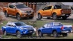 Новинки 2016 Toyota Hilux Revo и  2016 Nissan Navara NP300