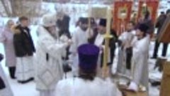 Архиерейская Божественная литургия в Боголюбском женском мон...