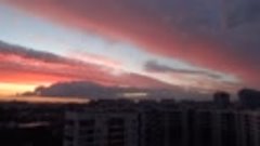 Закат над городом
