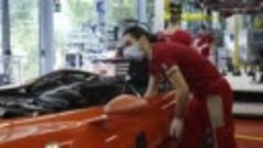 Ferrari Monza SP1 and SP2 production line (2020) Supercar Fa...