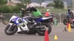 Lady Tokico 選手 GSX-R1000 その２ MSGC Moto Gymkhana Training 202...