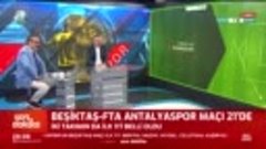 Beşiktaş-ın Antalyaspor-un Karşısındaki İlk 11-i Belli Oldu!...