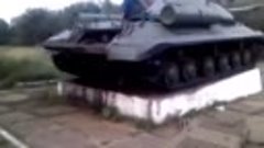 Константиновка. Заведён танк ИС-3 / Kostiantynivka. repaired...