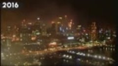 Melbourne, Australia Fireworks - New Year&#39;s Eve Fireworks 20...