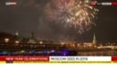 Moscow Welcomes 2016 With Delayed Fireworks Display