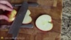 Эстетическое развитие- Как вырезать лебедя из яблока - Карви...