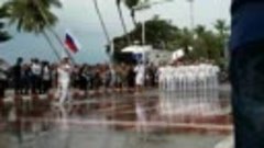 Прощание славянки или русские моряки в Таиланде на параде_20...