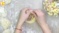 Татарские пирожки- Элеш. Пошаговый рецепт приготовления