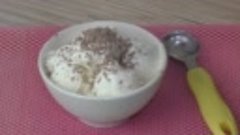 Мороженое Пломбир за 5 минут ( время на заморозку)