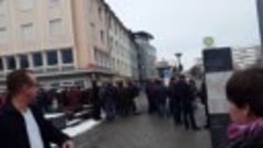 Bayreuth 24.01.16.Митинг.