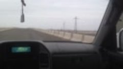 Mitsubishi Pajero в мост Ходжейли