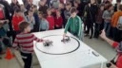 первые соревнования Клуба Робототехники