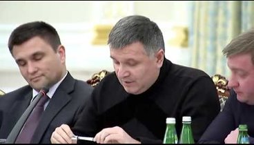 Арсен Аваков vs Михаил Саакашвили - ВИДЕО