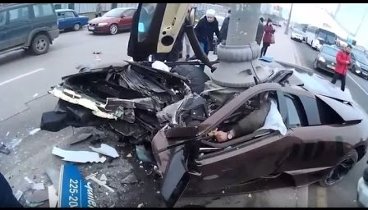 В Москве разбился Lamborghini Адама Яндиева "BORODA'' в ...