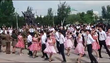 Вальс Победы в г. Бишкек 2016 год от Фонда "Евразийцы -новая во ...