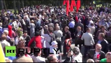 В Харькове в ходе празднования Дня Победы произошли столкновения