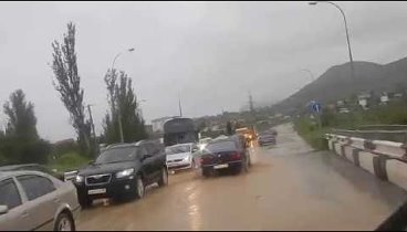Крым Судак Наводнение   Большой