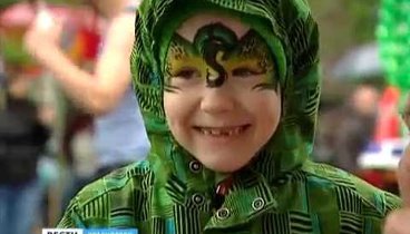 В Красноярске прошел детский карнавал