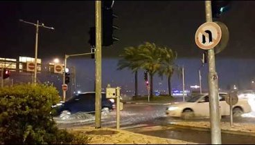 Начало зимних дождей в Израиле