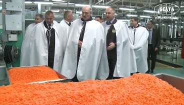 Лукашенко посетил завод в Быхове