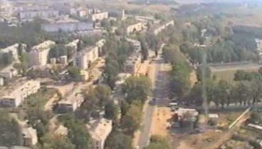 Город Жирновск с высоты птичьего полета (1996год)