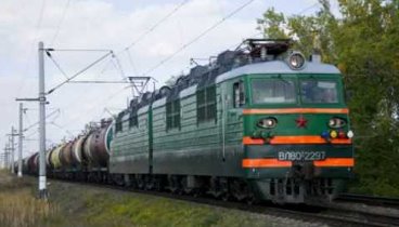 Клип про товарные поезда России