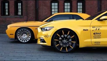 2015 Ford Mustang GT vs. Dodge Challenger SRT 392 Hemi on Lexani Wheels