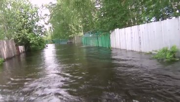 Потоп дач в Нижневартовске