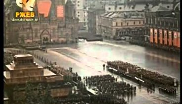Цветной парад 45 года на Красной Площади  1 зксклюзив только на СТС
