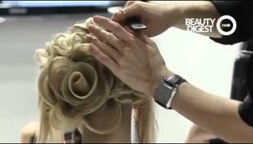 Georgy Kot Hair tutorial. Rose.