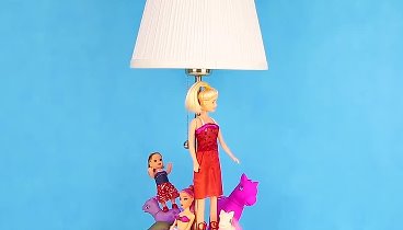 Тут Уют. Лампа из детских игрушек для девочек