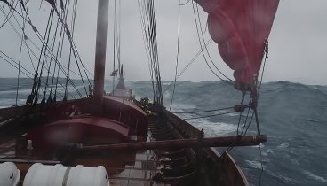 Draken in the North Sea storm