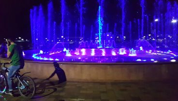 Поющий фонтан в Талдыкургане.