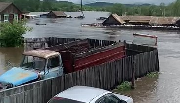 Затопило Село Шелопугино .ул.Гагарина 