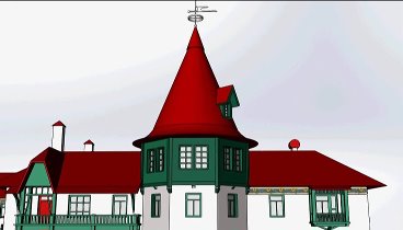 3D-модель дома И.Г. Каменского. Автор: Академическая школа информаци ...