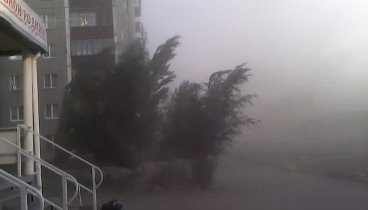 Ураган в Копейске Челябинской области 11 авг 2012