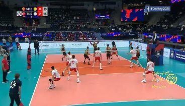 05.09.2021 North Macedonia vs. Turkey CEV-Men-2021