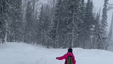 Однажды в Сибири под Новый Год. Снегурочка спешит к Деду Морозу