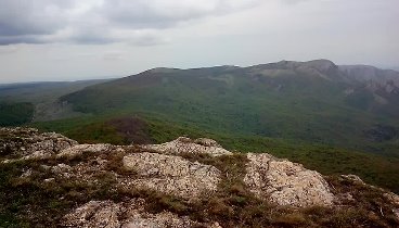Вот оно,-плато горы Димирджи! Красотища-а! А воздух... 7 мая 2017 г.